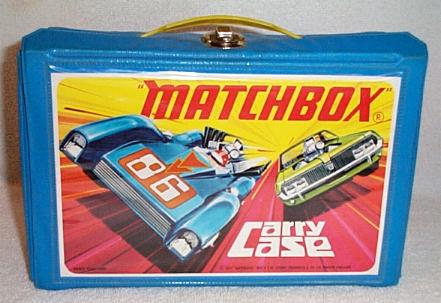 matchbox cars and case