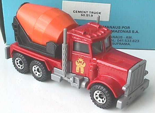 matchbox peterbilt cement truck