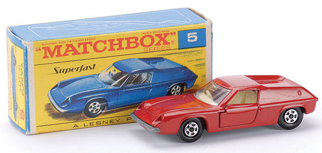 matchbox lotus europa