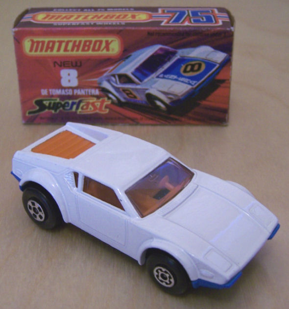 matchbox no 8 de tomaso pantera 1975