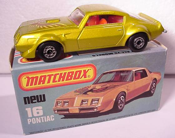 matchbox trans am