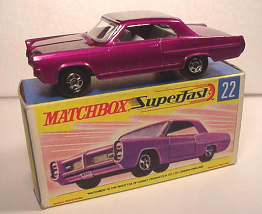 matchbox pontiac gp sports coupe