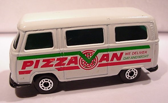 matchbox pizza van