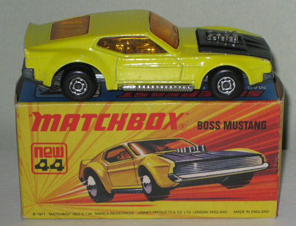 matchbox boss mustang