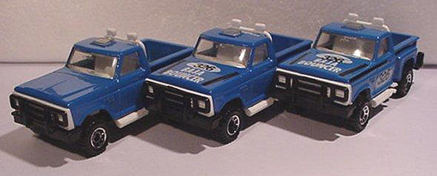 matchbox flareside pickup 1982