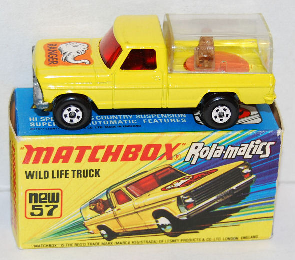 matchbox no 57 wildlife truck