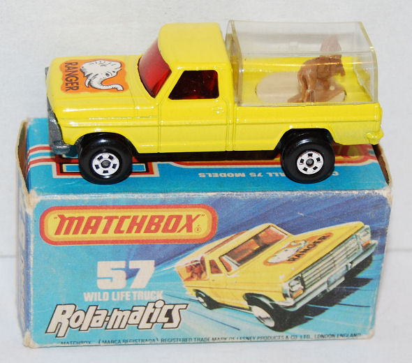 matchbox wildlife truck