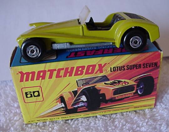 Matchbox Lesney Superfast No.60C Lotus Super Seven