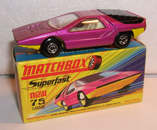 matchbox alfa carabo
